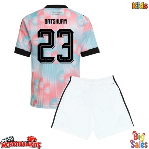 Belgium Michy Batshuayi #23 Replica Away Stadium Kit for Kids World Cup 2026 Short Sleeve (+ pants)